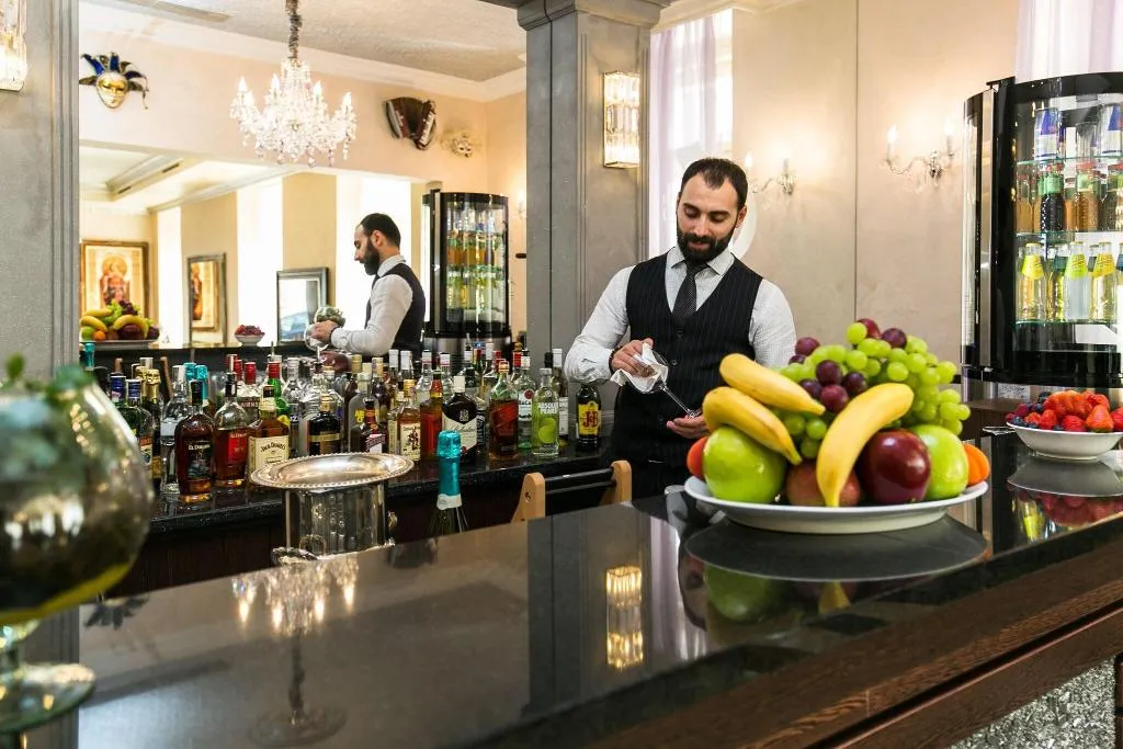 Bar, Hotel Caruso Old Town Prague, Prague