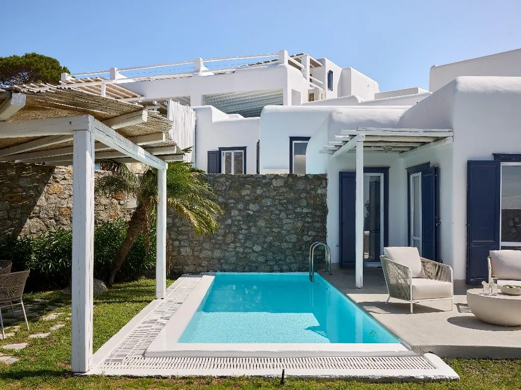 VILLA DELUXE WITH PRIVATE POOL Room, Mykonos Blu, A Resort to Live, Mykonos