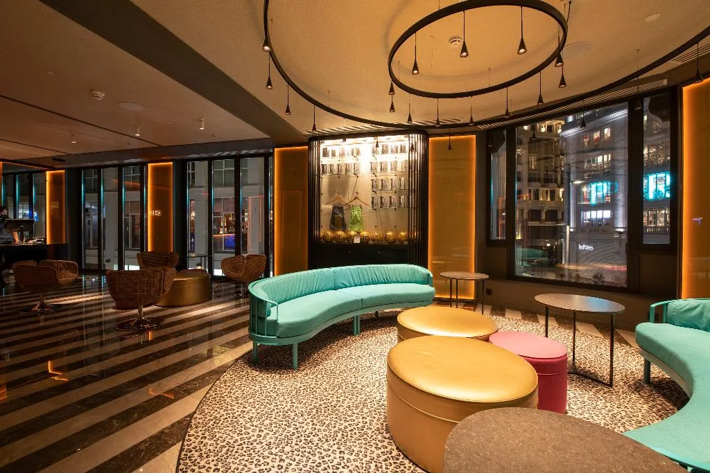 Lobby, Pestana CR7 Gran Via, Madrid