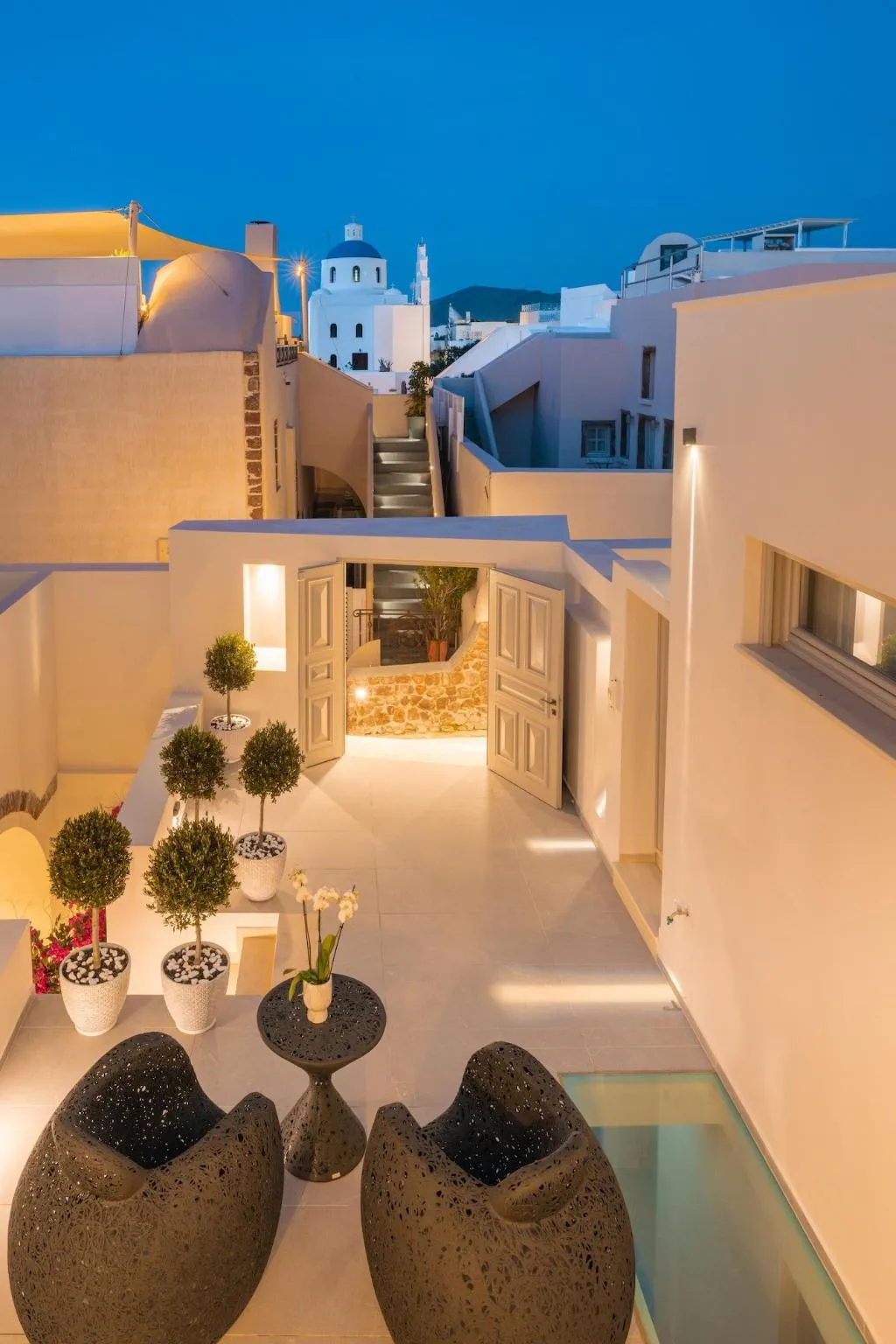 General view, La Madeleine Oia, Santorini
