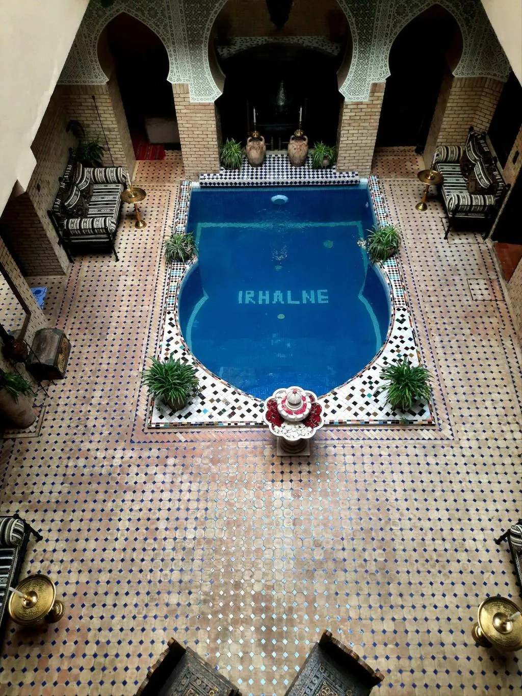 General view, Riad Irhalne, Marrakech