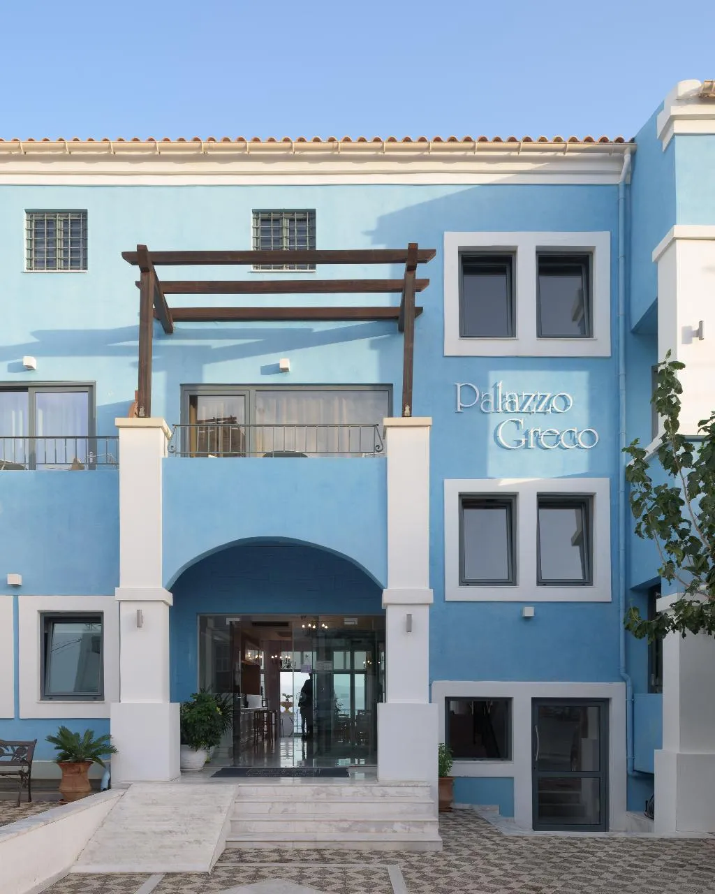 General view, Palazzo Greco, Crete