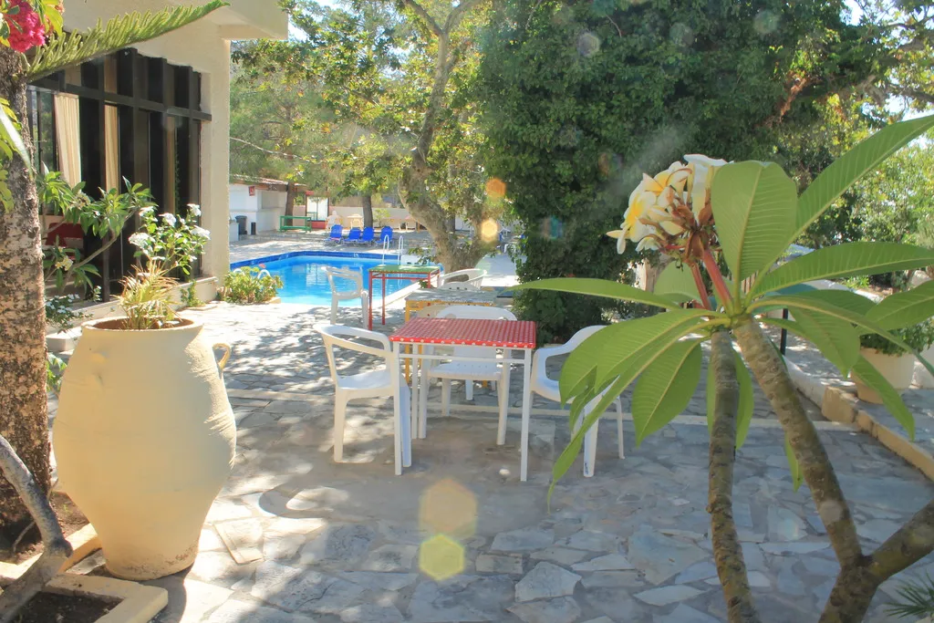 Terrace, Esperides Hotel, Crete