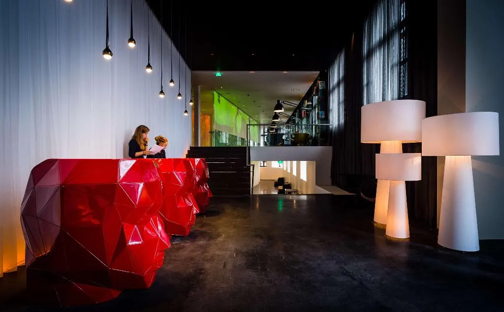 Lobby, art'otel amsterdam, Powered by Radisson Hotels, Amsterdam