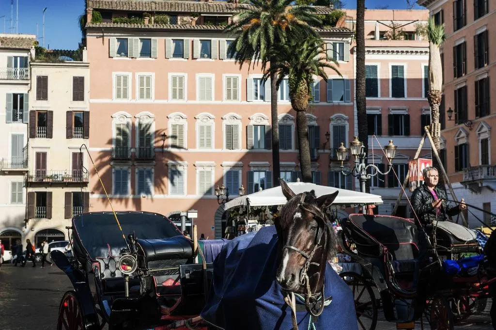 General view, Piazza Di Spagna 9, Rome