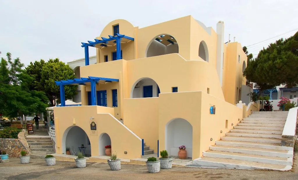 General view, Cultural House, Santorini