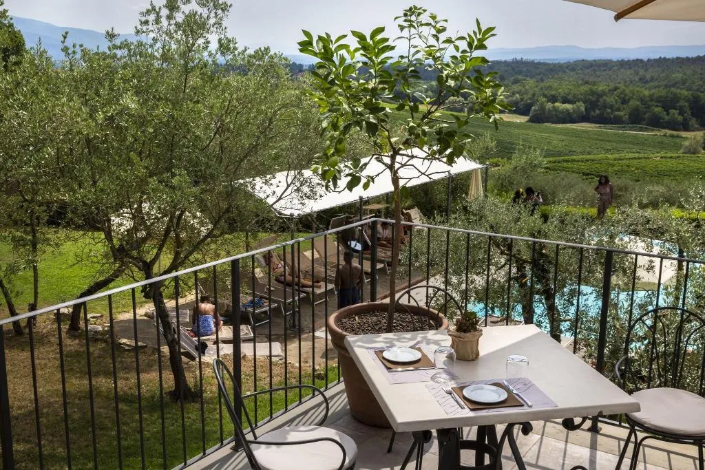 Terrace, Villa La Palagina, Florence