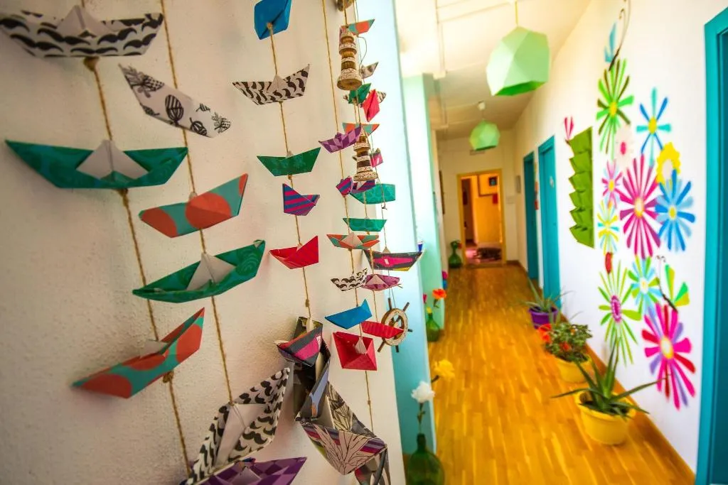 Lobby, Eco Hostel Floreale, Naples