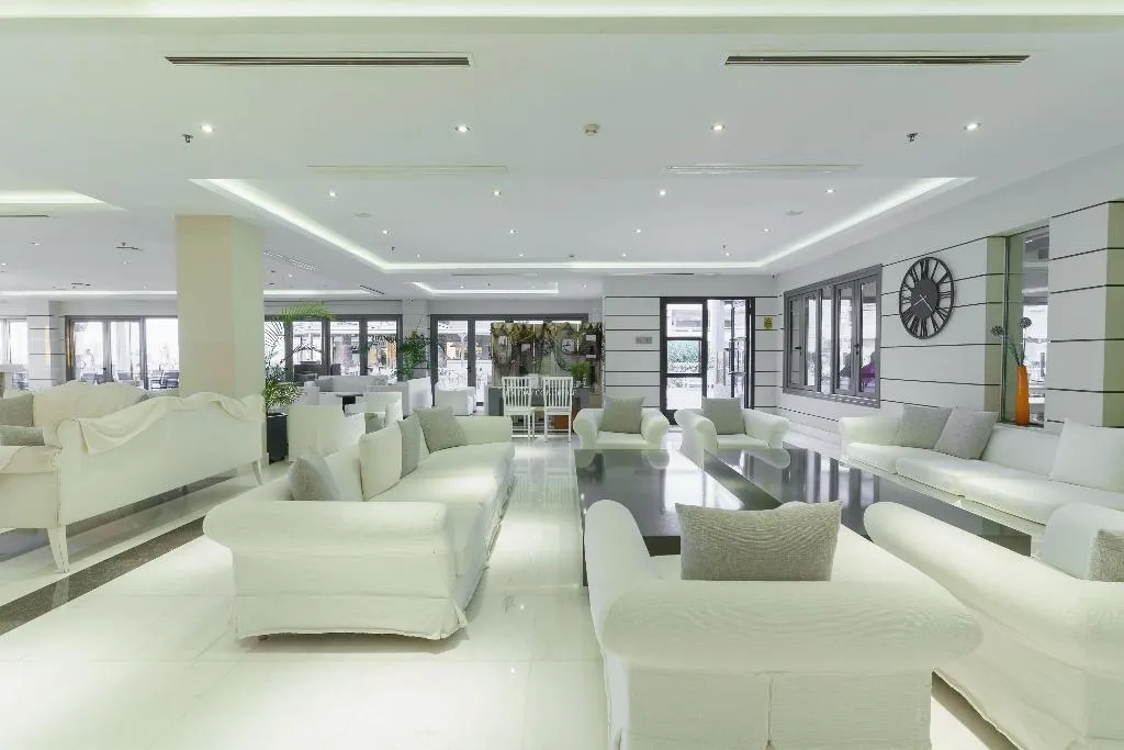 Lobby, Aegean Pearl Hotel, Crete