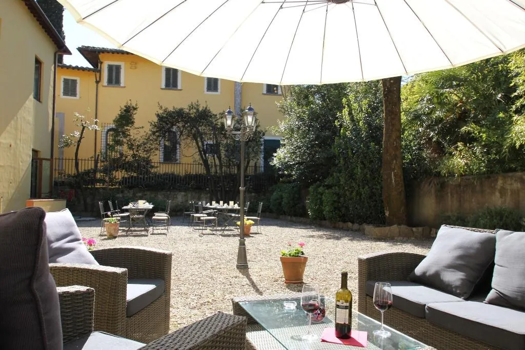 Terrace, Villa Betania, Florence