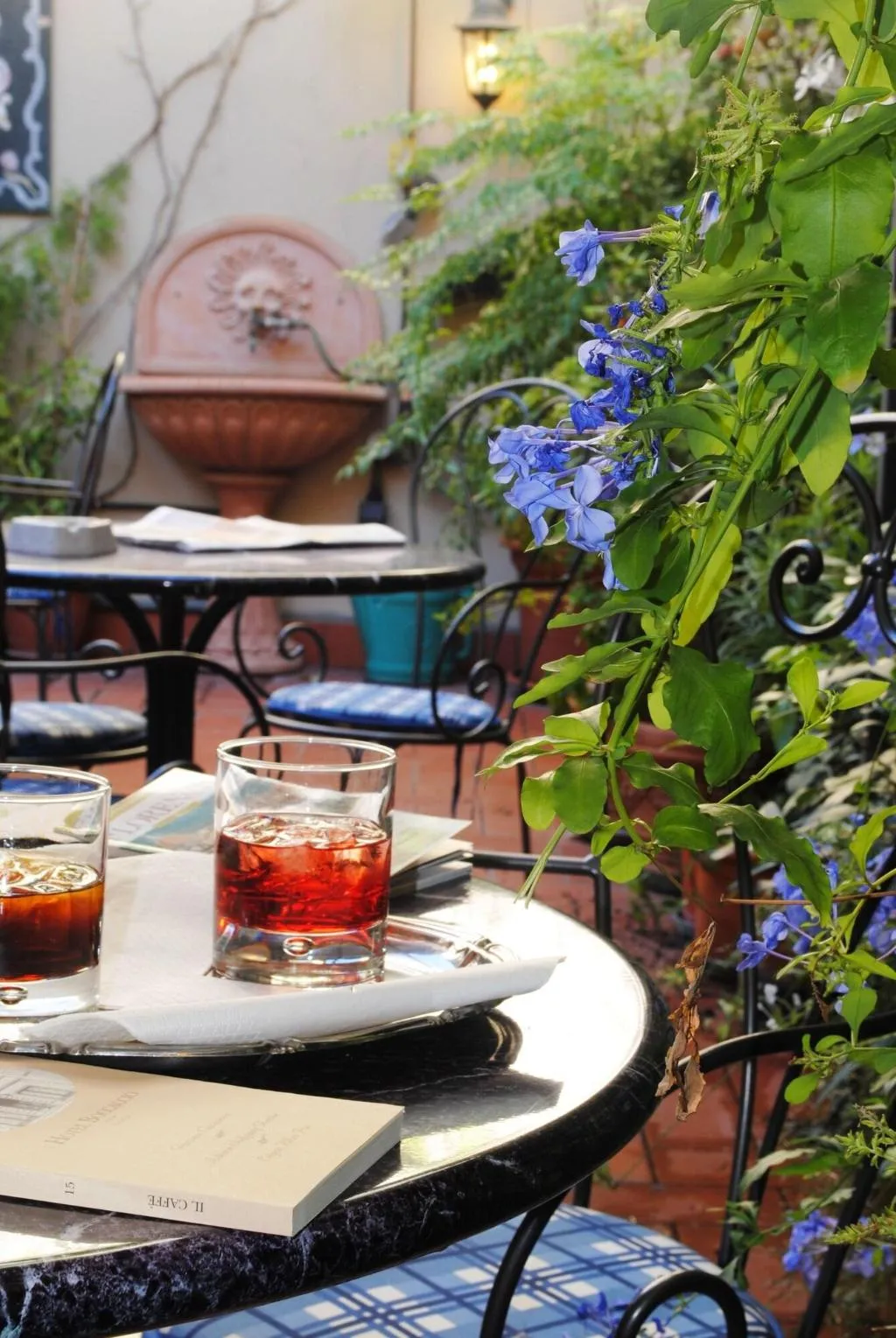 Restaurant, Hotel Boccaccio, Florence