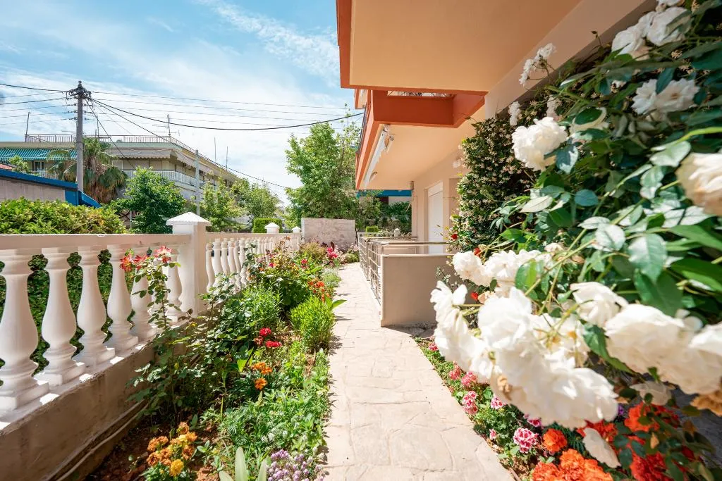 Terrace, Milonas House Apartments, Halkidiki