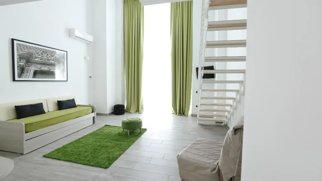 FAMILY ROOM DUPLEX Room, Ecumano Space, Naples