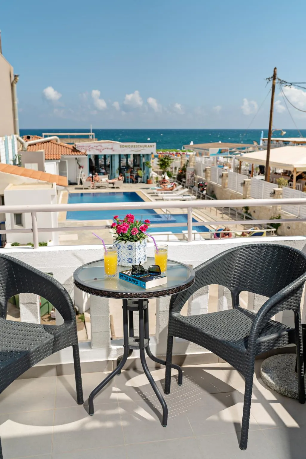 STUDIO SEA VIEW Room, Sonio Beach, Crete