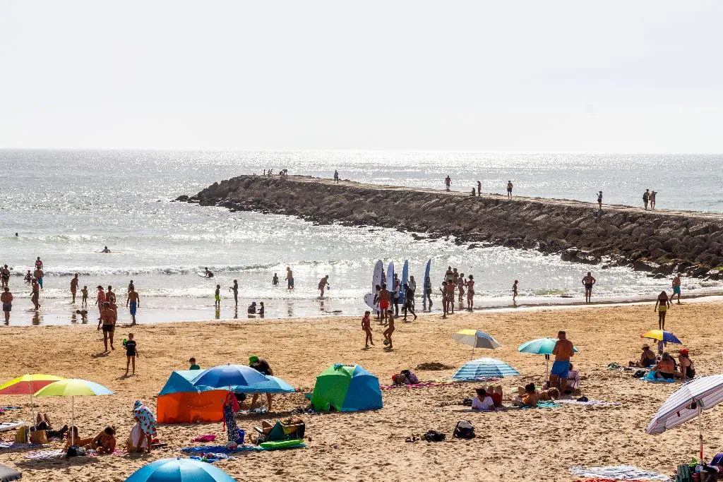 Beach, Orbitur Costa De Caparica, Lisbon