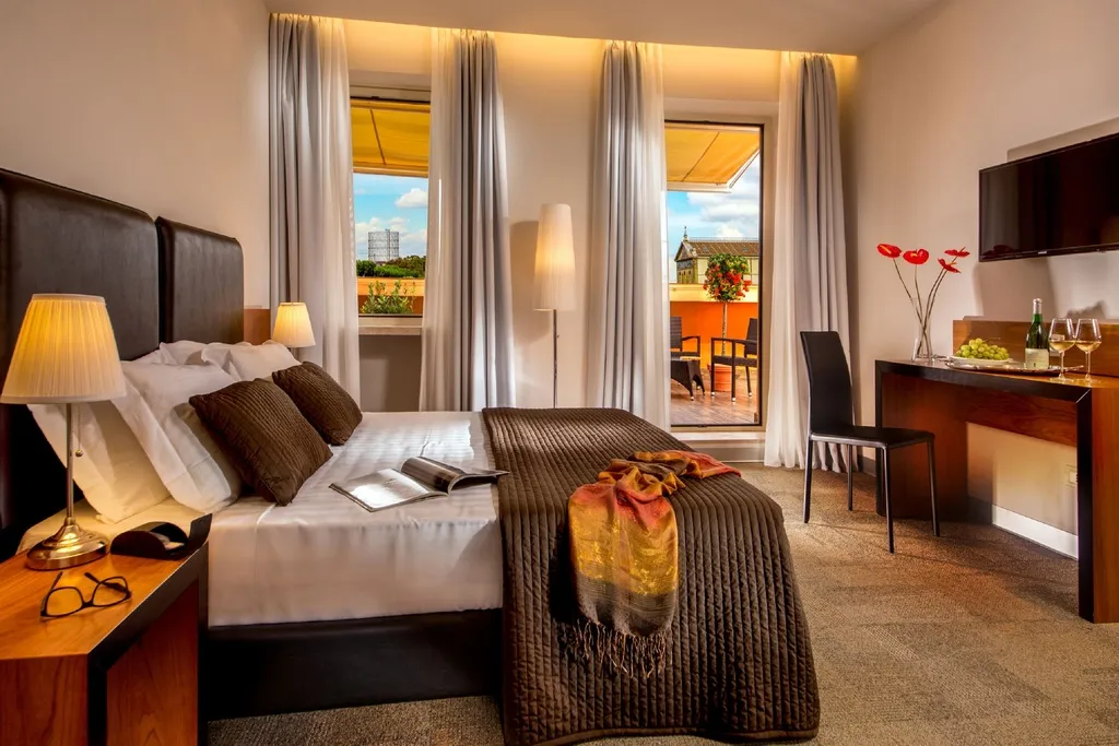 DOUBLE SUPERIOR CITY VIEW Room, Hotel San Paolo Roma, Rome