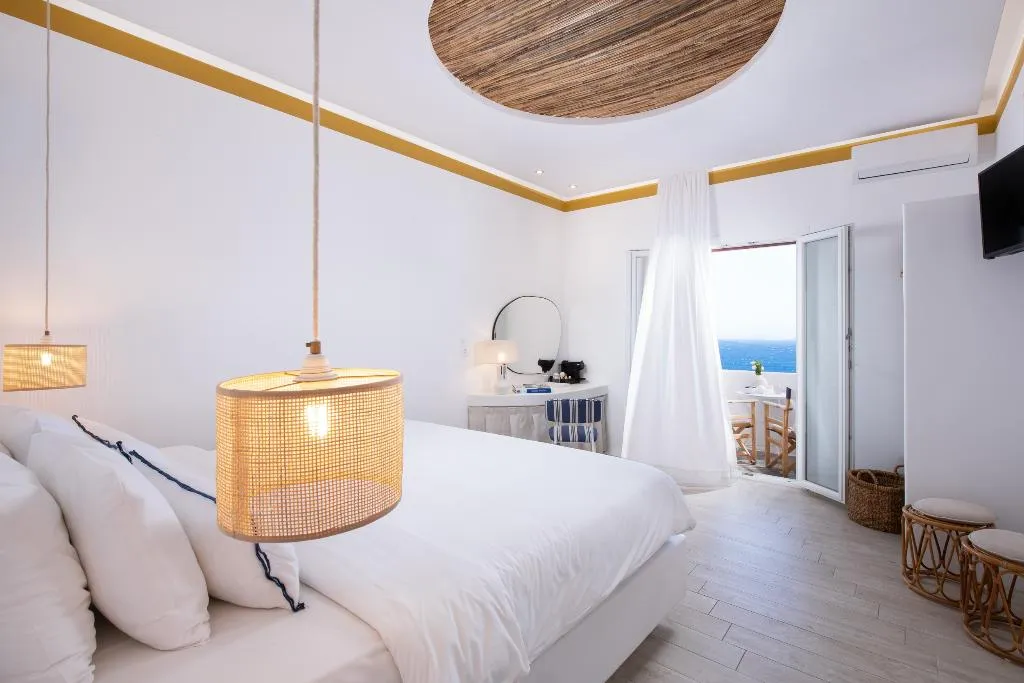 DOUBLE SUPERIOR SEA VIEW Room, Tagoo Hotel, Mykonos