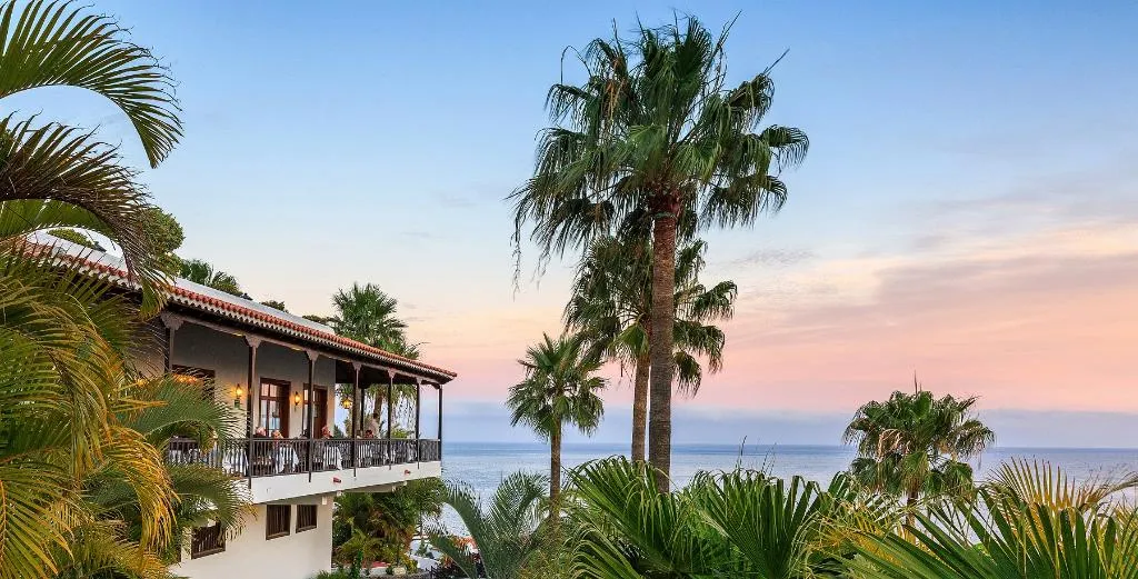 Restaurant, Hotel Jardín Tecina, La Gomera