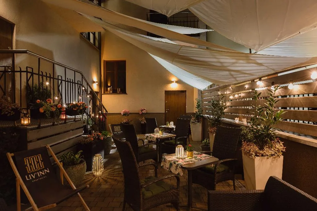 Terrace, Liv'Inn Aparthotel, Krakow