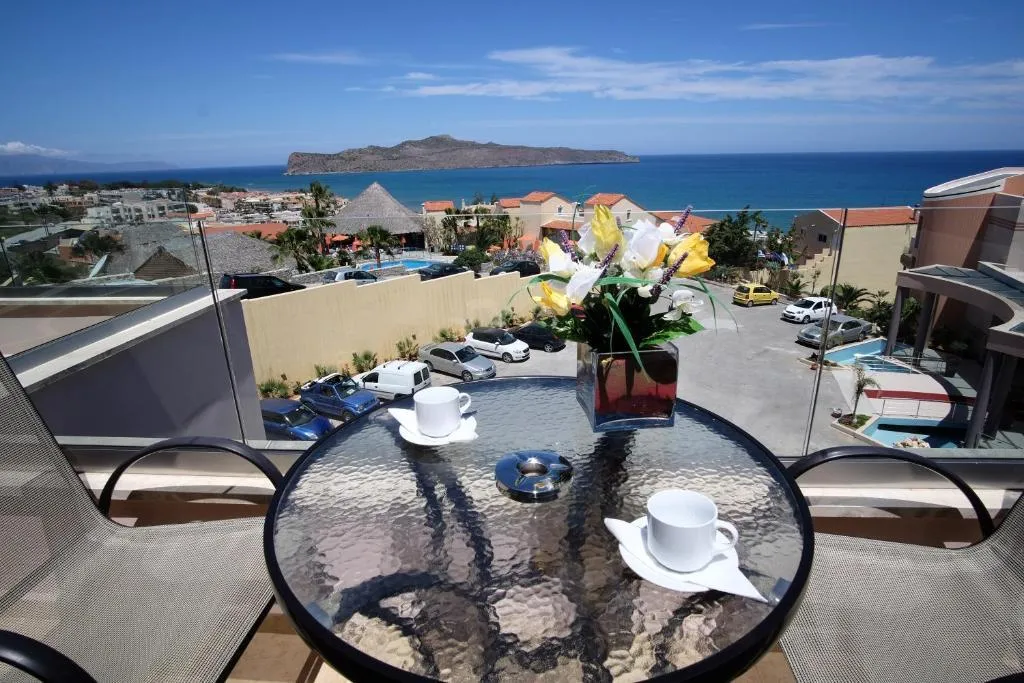 Double or Twin SIDE SEA VIEW Room, Galini Sea View, Crete