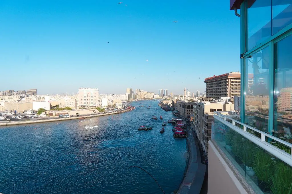 Terrace, Concorde Creek View Hotel, Dubai