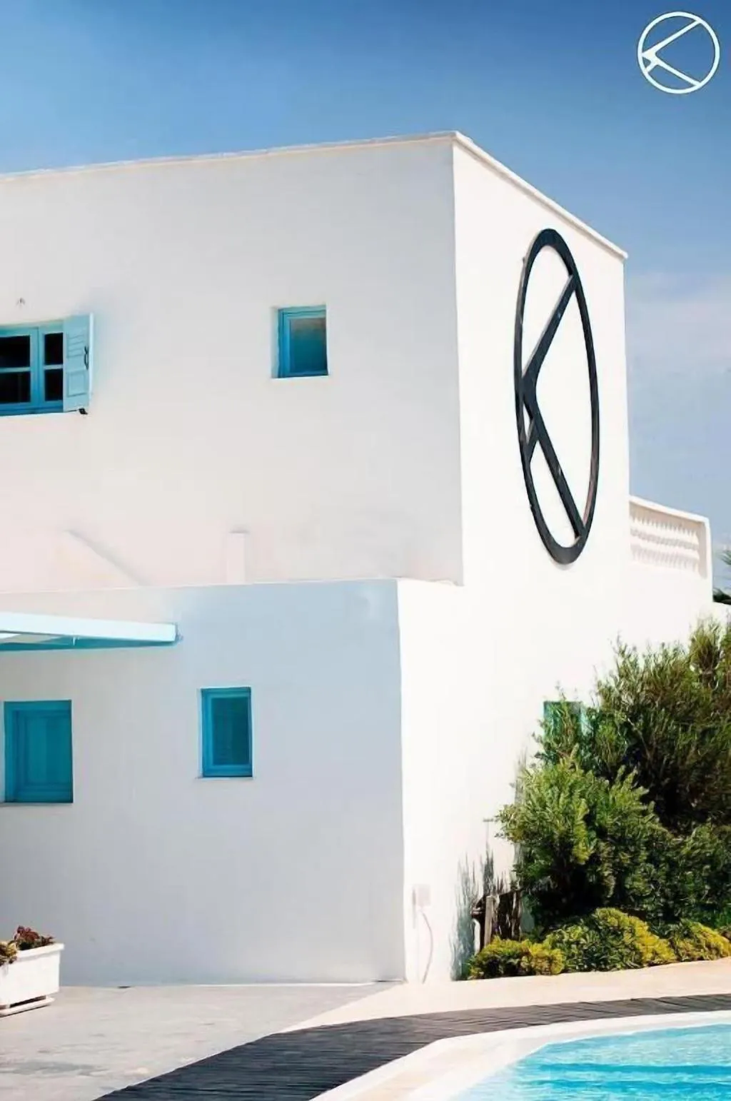 General view, Villa Markezinis, Santorini