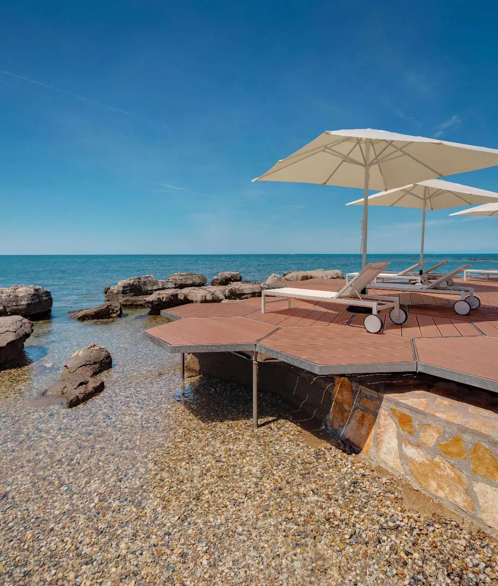 Beach, Istrian Villas Plava Laguna, Istria