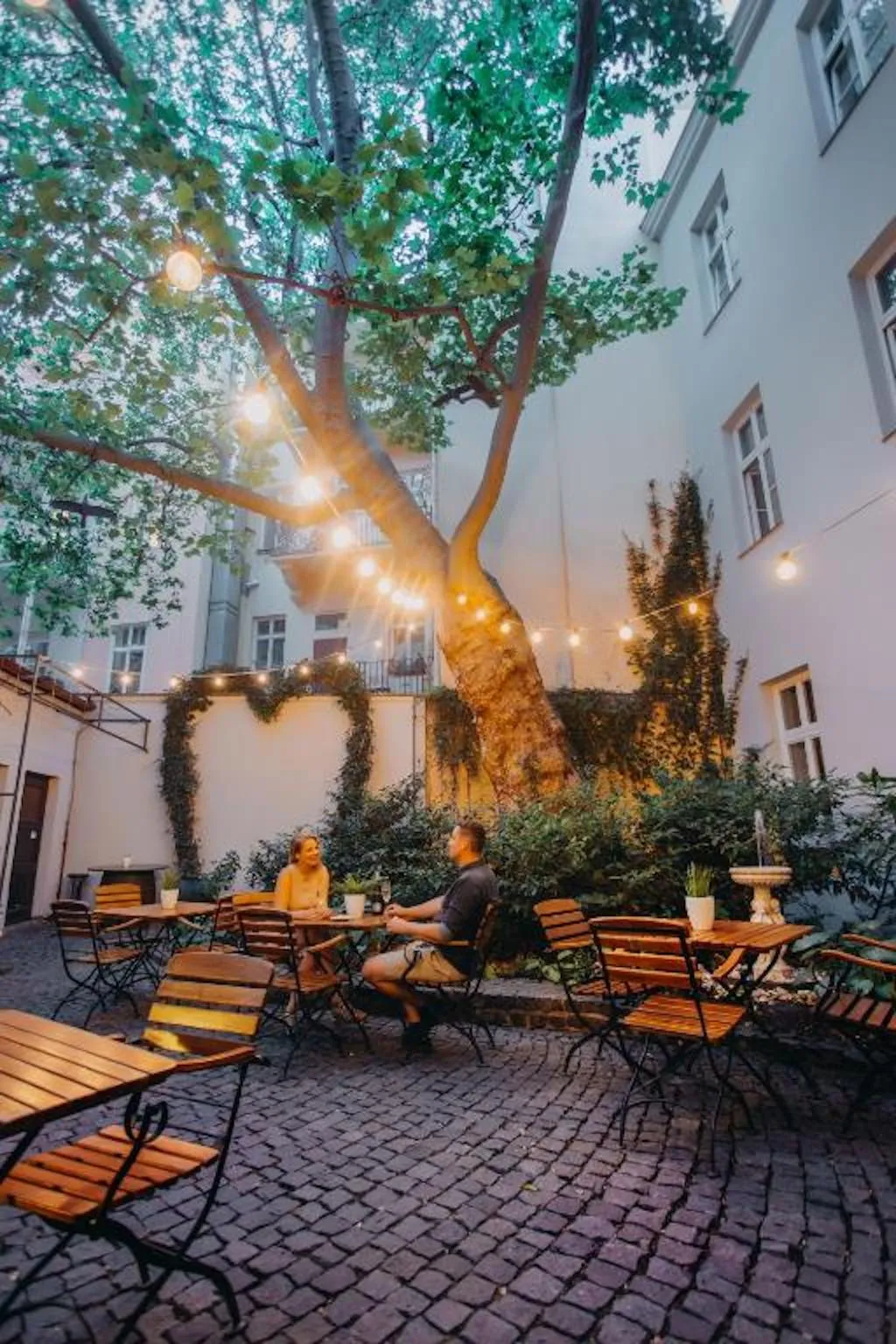 Terrace, Hotel Adler, Prague