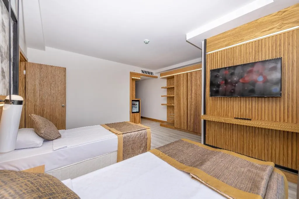 FAMILY ROOM TWO BEDROOMS TWO BATHROOMS Room, Sorgun Akadia Luxury Hotel  Adult Only +16 Age, Antalya