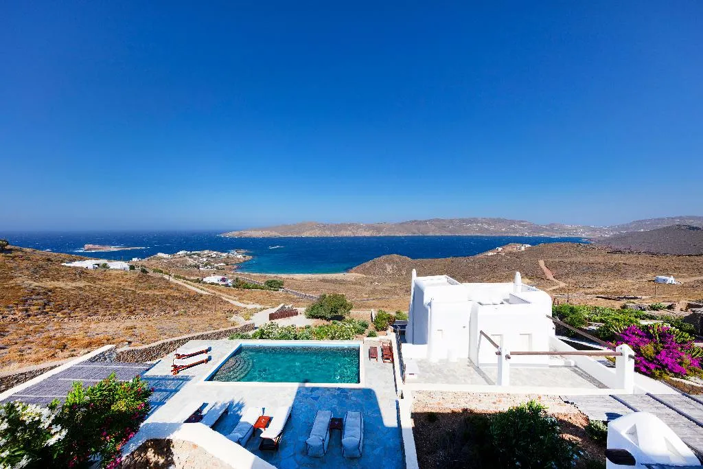 General view, Villa Kappas, Mykonos