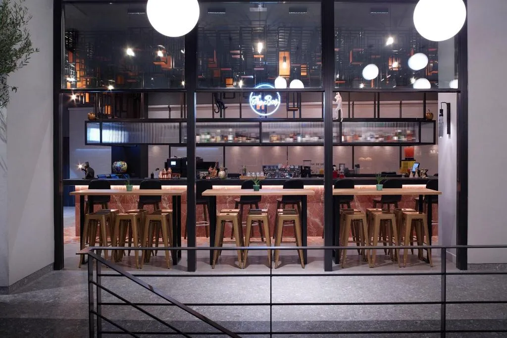 Restaurant, Moxy Athens City, Athens