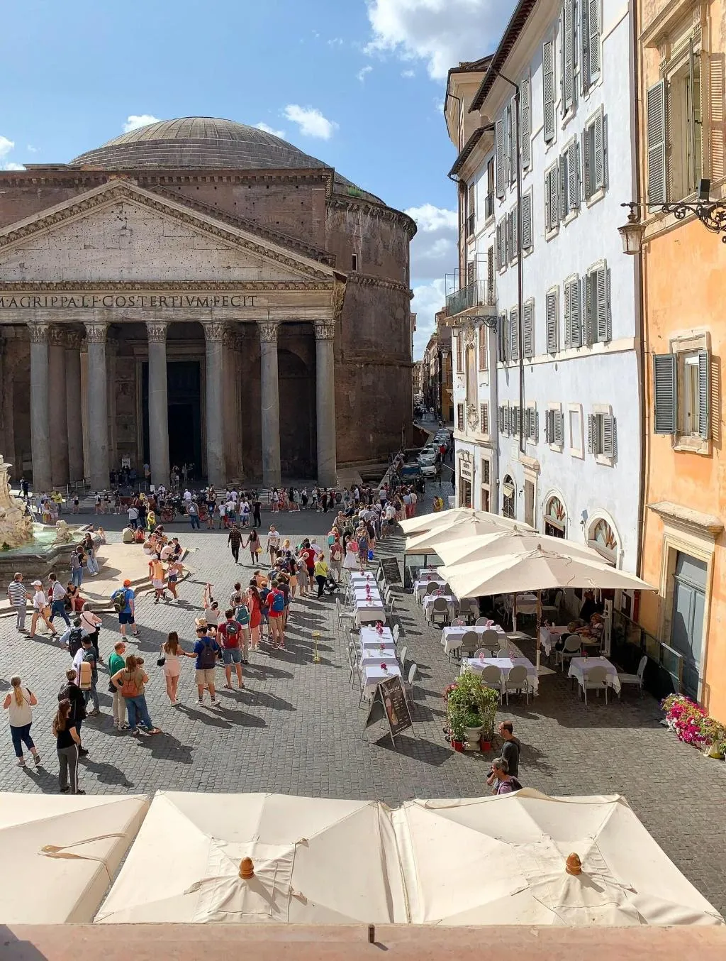 General view, Antico Albergo del Sole al Pantheon, Rome