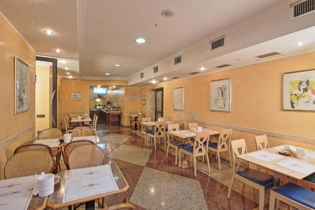 Restaurant, Hotel Aurora, Rome