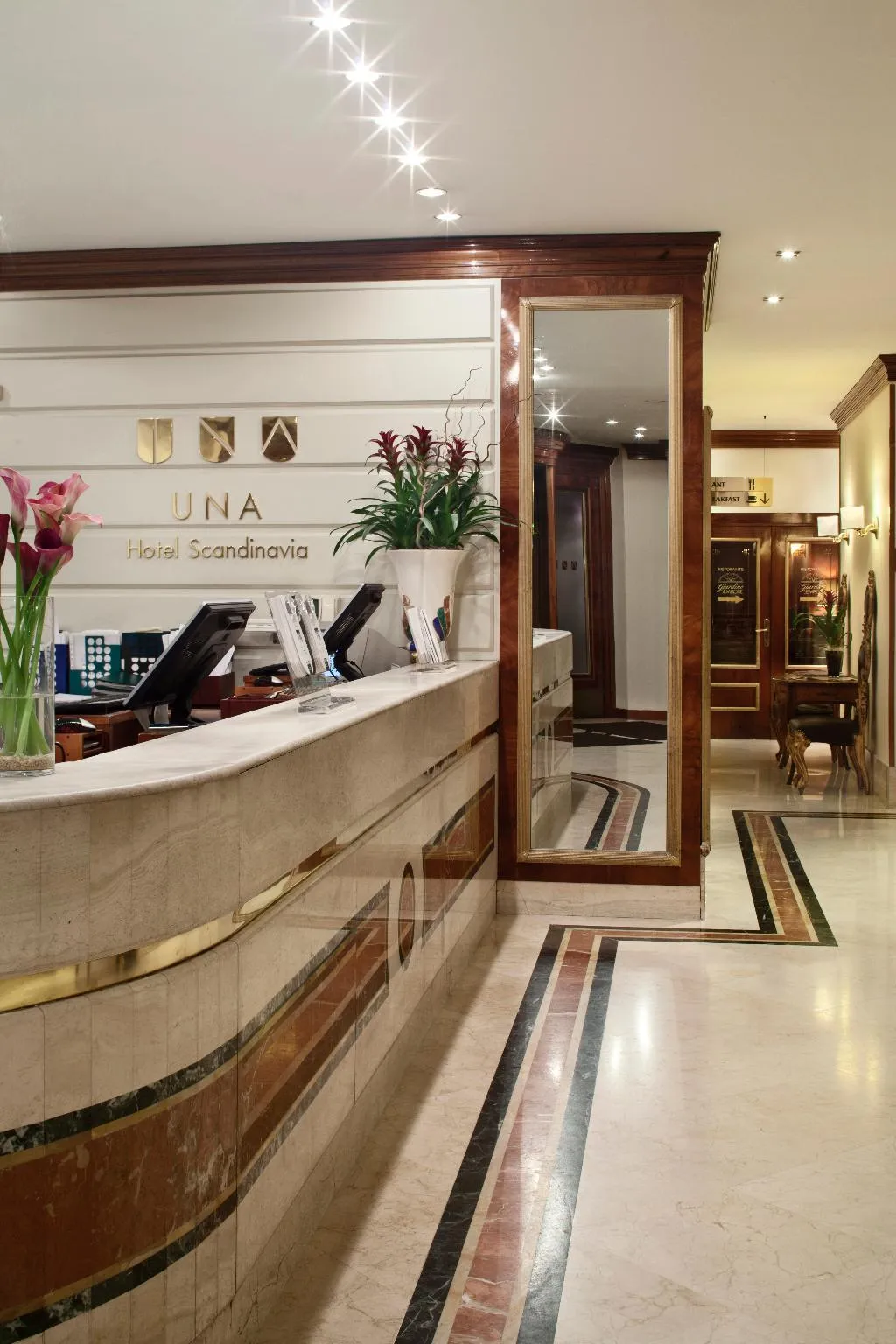 Lobby, UNA HOTELS Scandinavia Milano, Milan