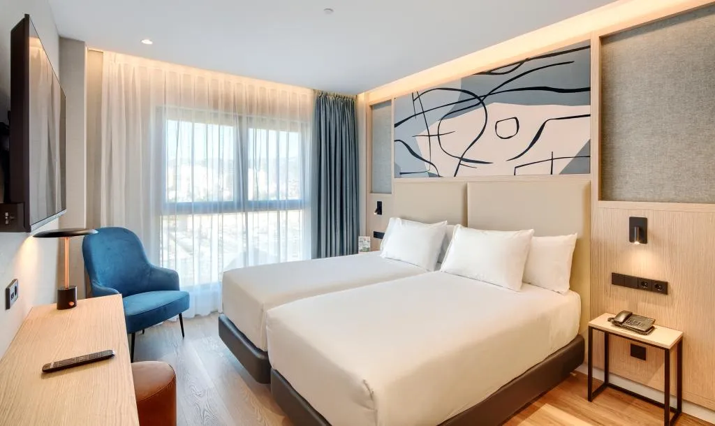 TWIN CLASSIC Room, Sercotel Rosaleda Málaga, Costa Del Sol