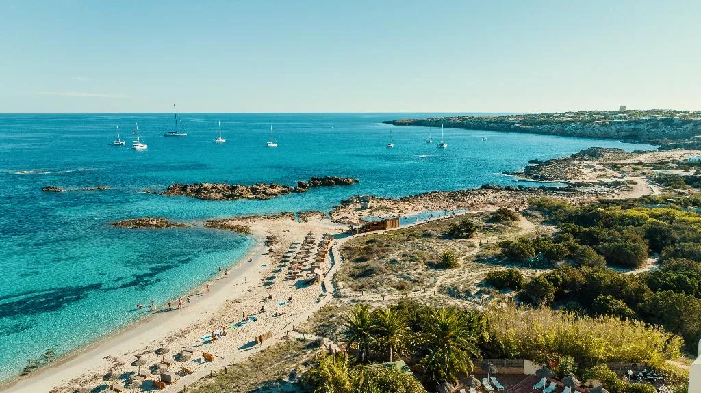 Beach, Portu Saler, Ibiza