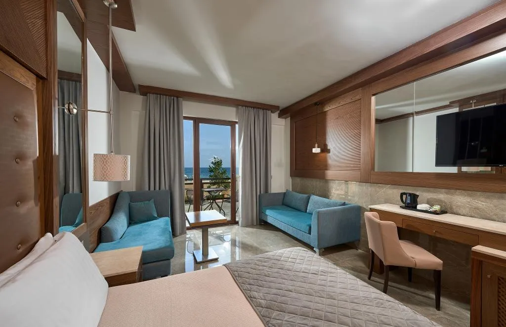 FAMILY ROOM SIDE SEA VIEW Room, Mediterranean Village Hotel & Spa, Thessaloniki