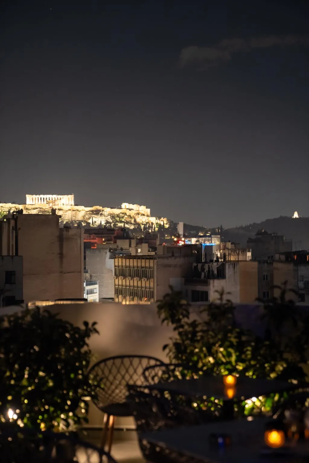 Terrace, Dunlin Hotel, Athens