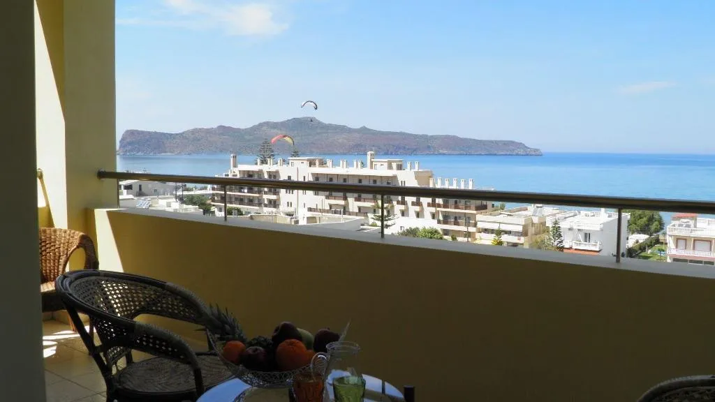General view, Blue Villas, Crete