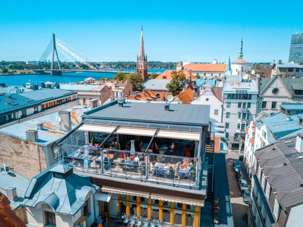 Terrace, Gutenbergs, Riga