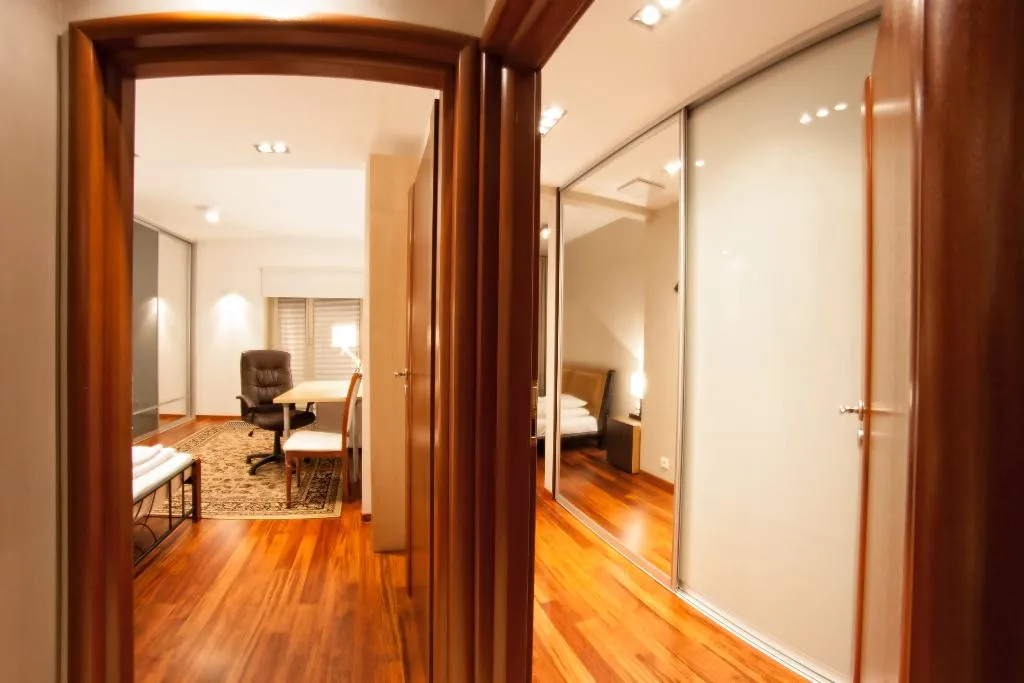 APARTMENT TWO BEDROOMS WITH TERRACE Room, Yourplace Biskupia Apartments, Krakow