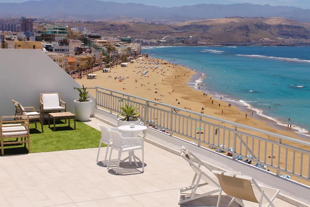 Terrace, RK Luz Playa Suites, Gran Canaria