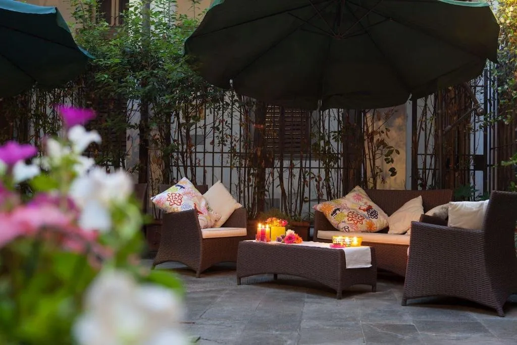 Terrace, Hotel Palazzo Benci, Florence