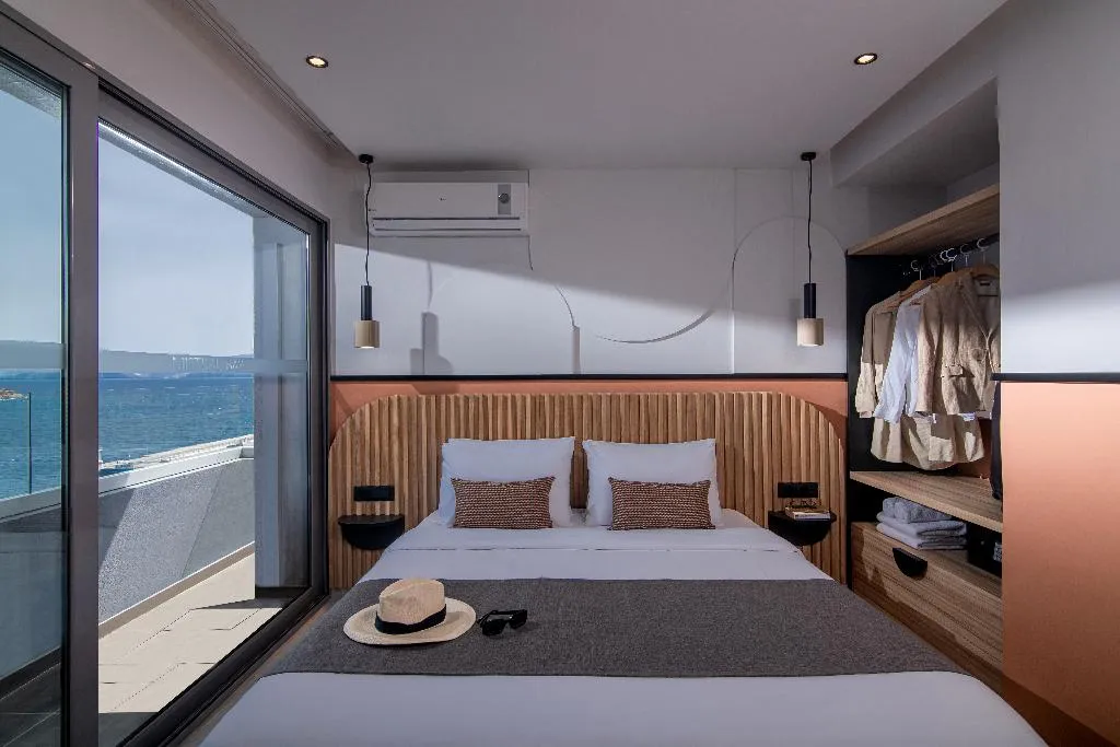 Double or Twin PREMIUM SEA VIEW Room, Mistral Bay, Crete