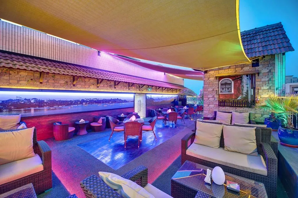 Terrace, Palm Beach Hotel, Dubai