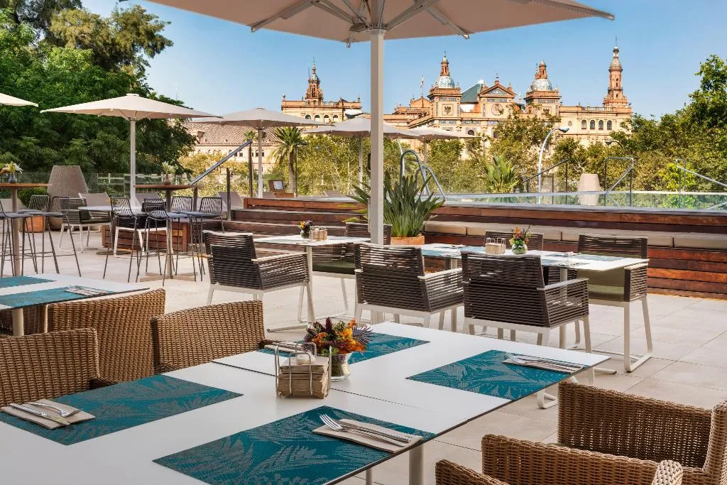Restaurant, Melia Sevilla, Seville