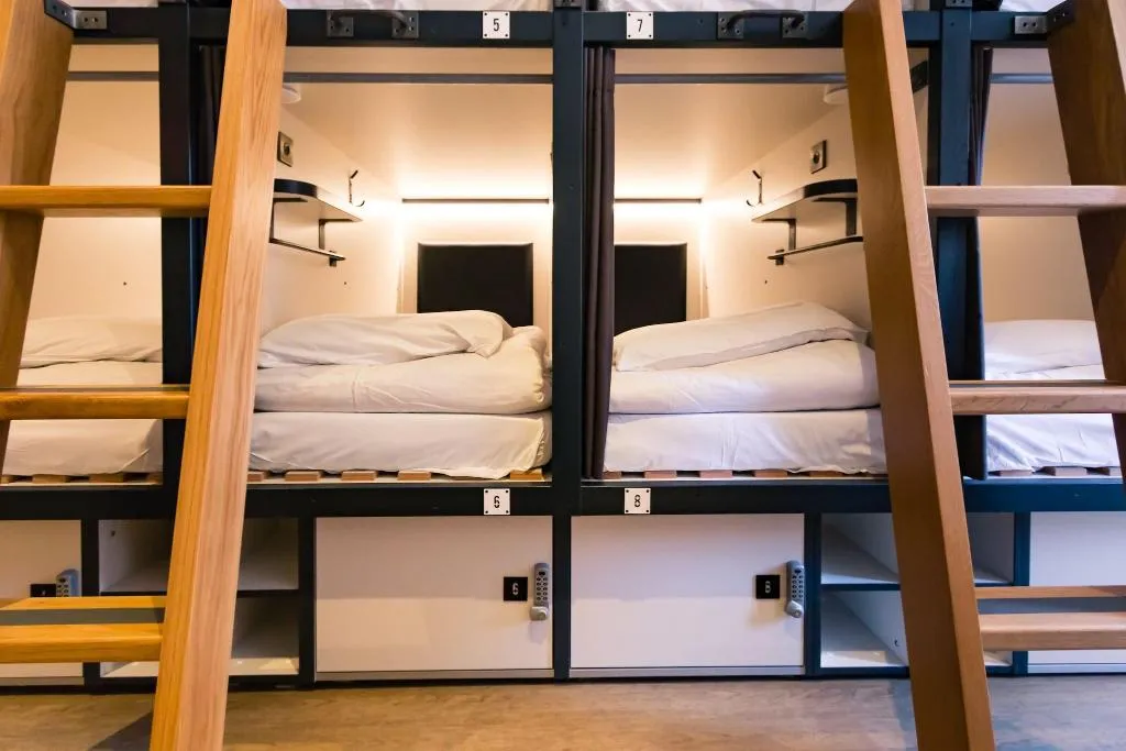 Bed in dormitory STANDARD Room, Jacobs Inn, Dublin