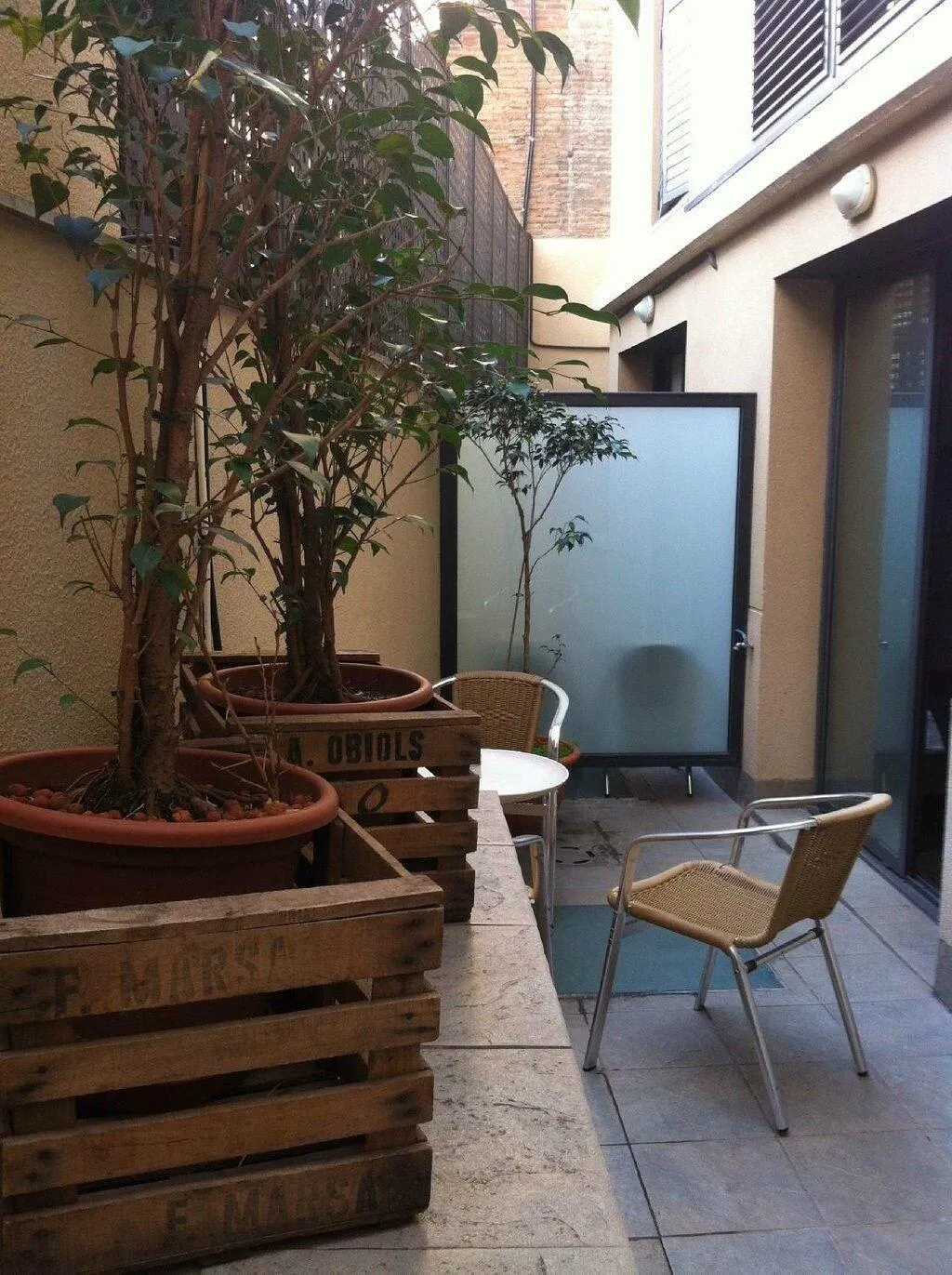 Terrace, Don Moustache Hostel, Barcelona