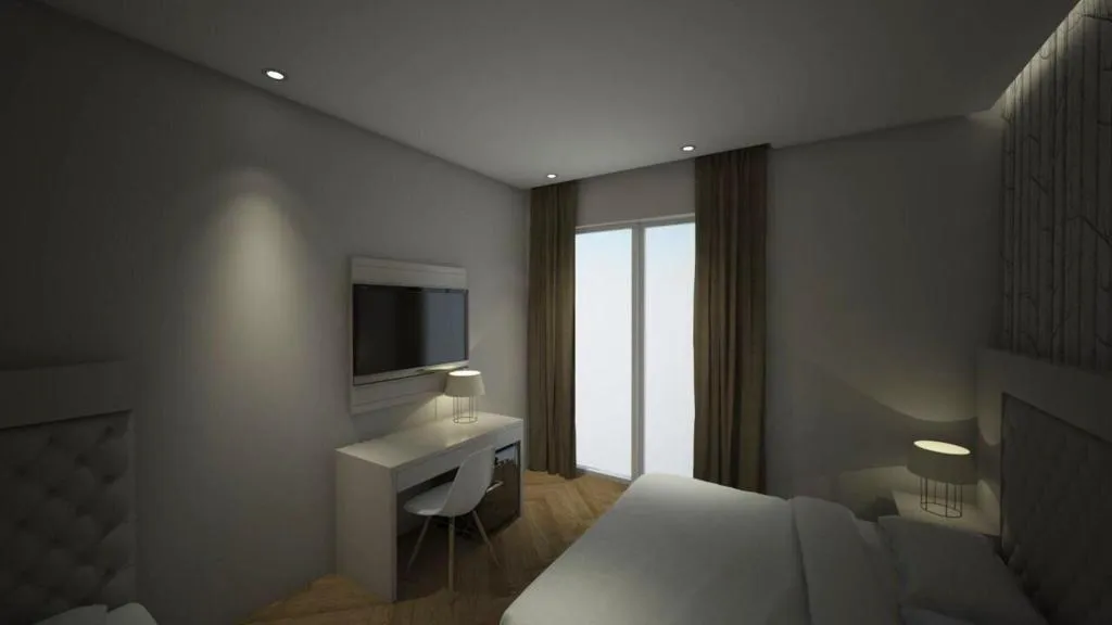 FAMILY ROOM PARTIAL SEA VIEW Room, Bella Vista Hotel, Durres