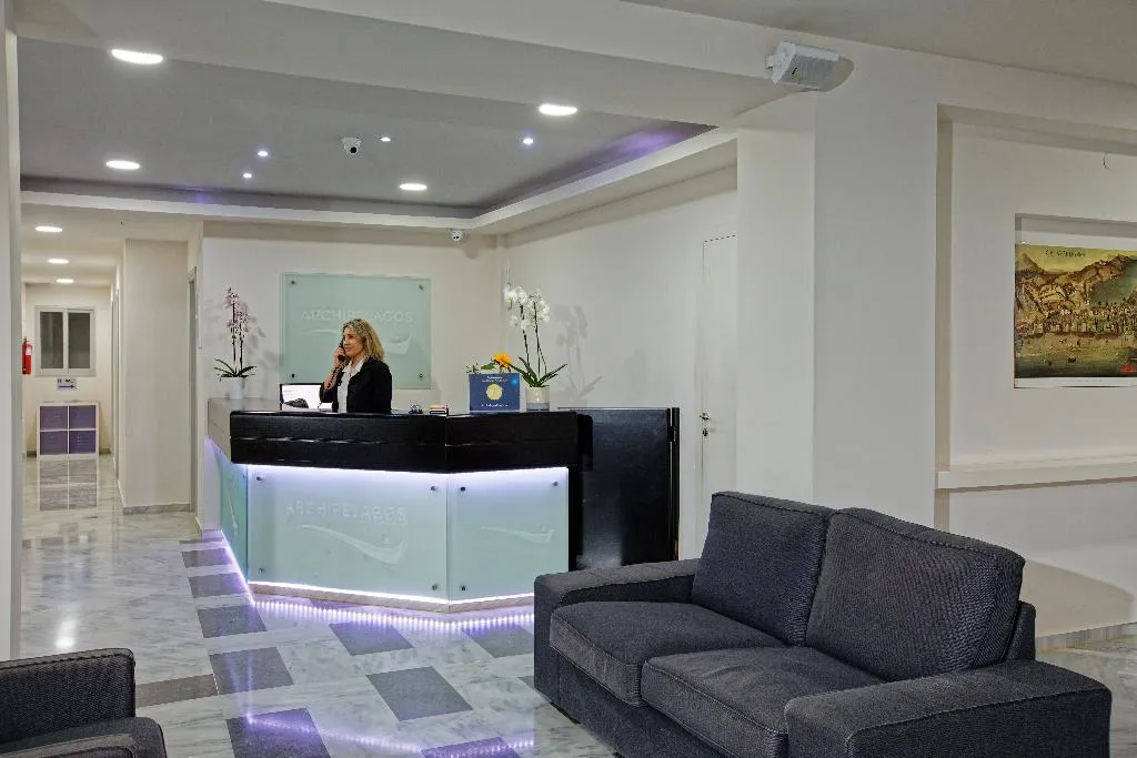 Lobby, Archipelagos Hotel, Crete
